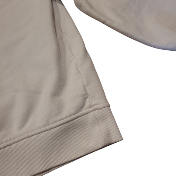 Tommy Hilfiger Pullover Sweater Crewneck Size Medium Mens White Embroidered Logo - Picture 5 of 9